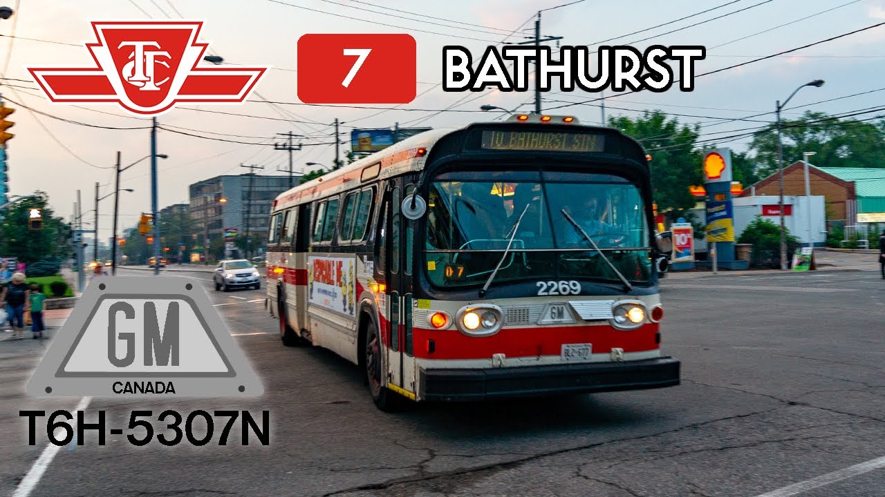 TTC GM T6H-5307N 2269 Bus Ride