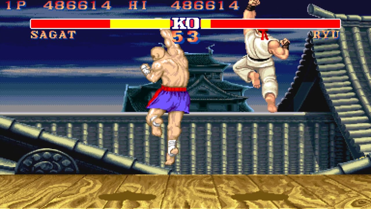 Street Fighter II Champion Edition Sagat Arcade