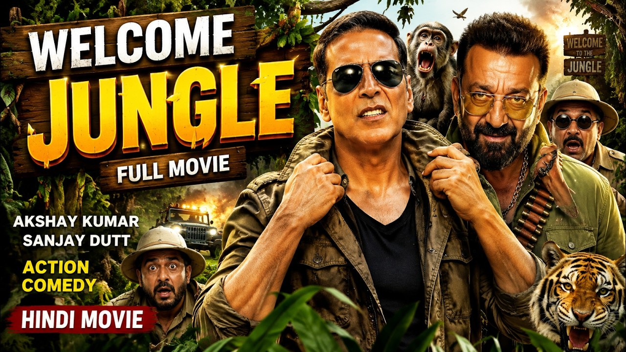 WELCOME JUNGLE Full Movie Hindi | Akshay Kumar | Sanjay Dutt | Bollywood Action Comedy Movie 2026