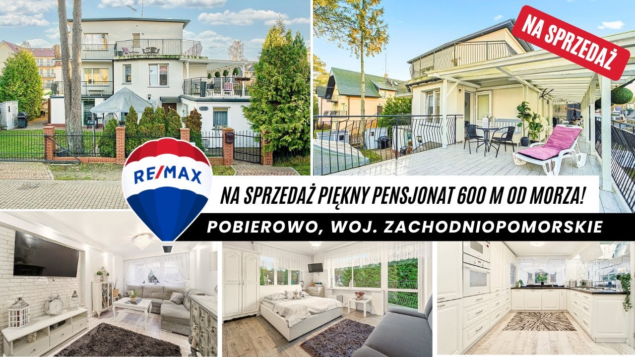 🔵 Na sprzedaż piękny pensjonat 600 m od morza! 🔵