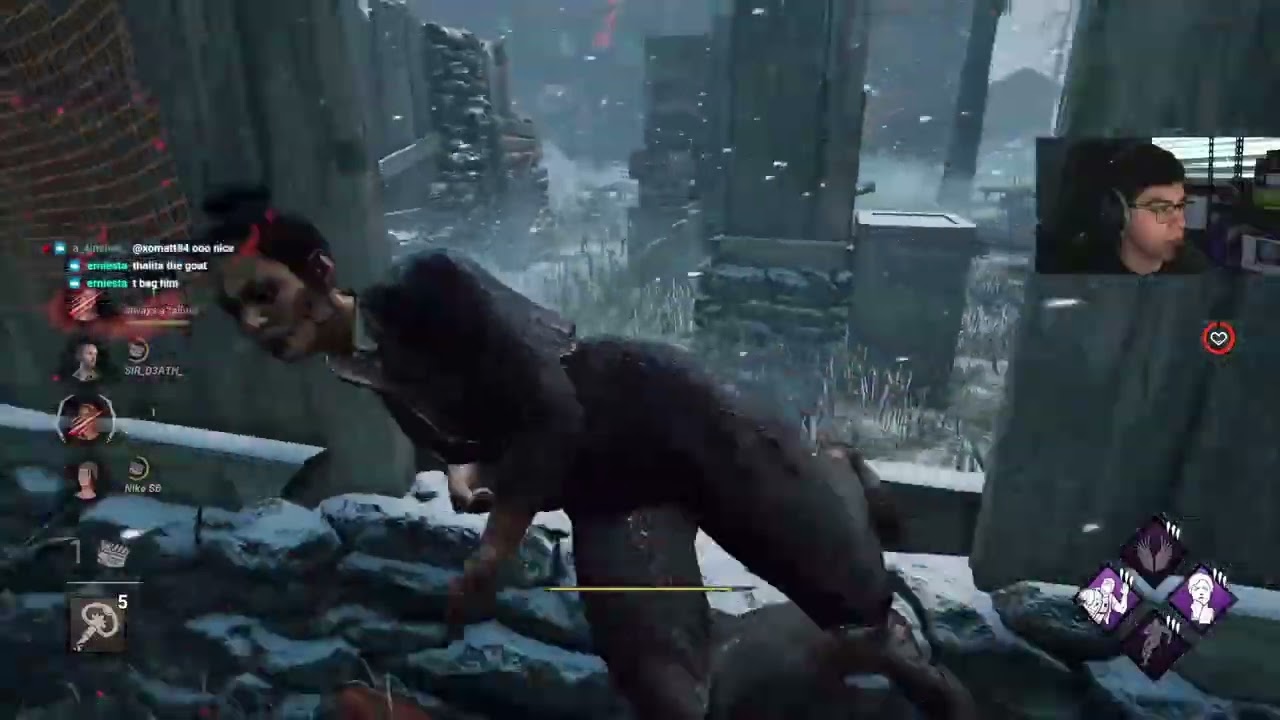 DBD преследует, чтобы наблюдать, как вы едите [Dead By Daylight]
