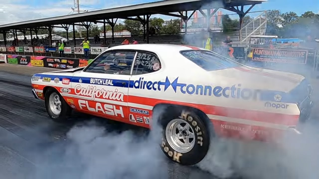 Drag Racing Action Holley MoParty 2024 Friday