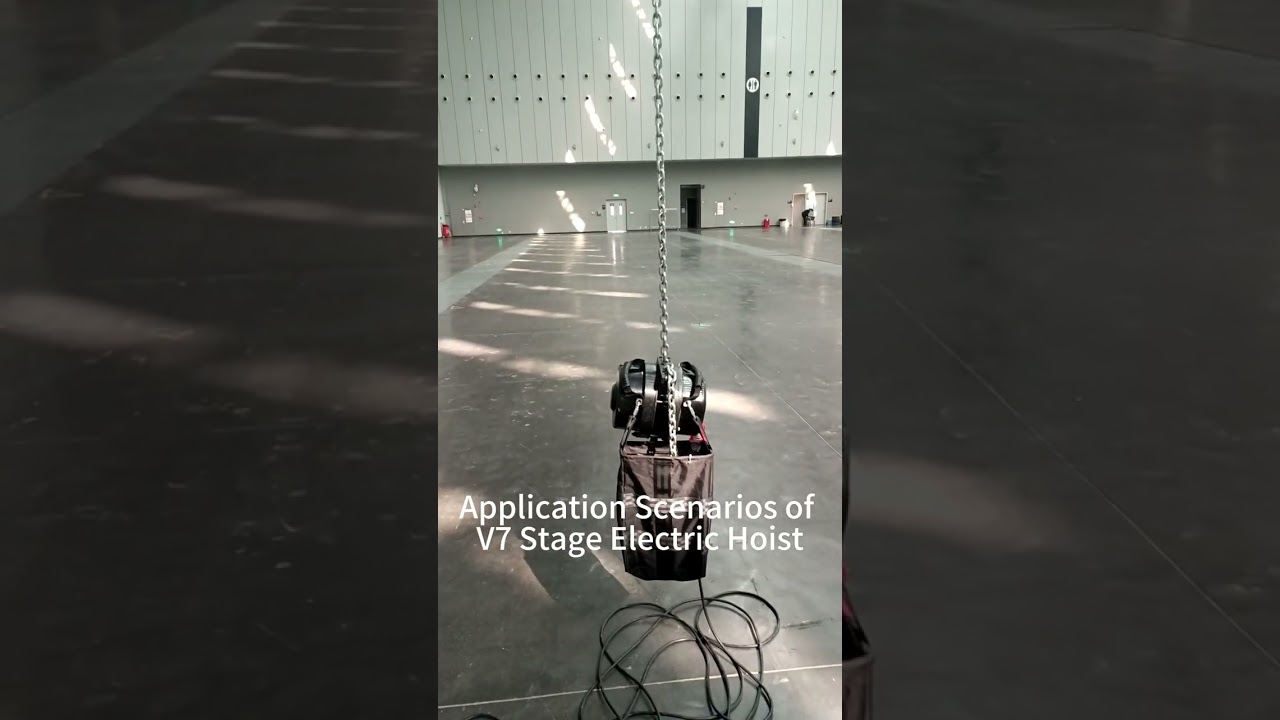 Application Cases of V7 Stage Electric Hoist #event#stageequipment #truss #light