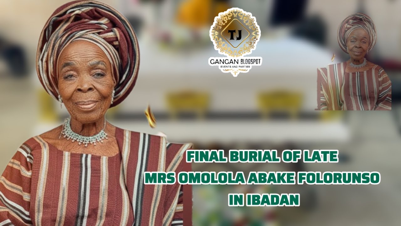 LONDON BASED BUSINESSWOMAN(Iya Dammy) HOSTS MUM'S WAKE-KEEPING IN IBADAN ON THE 12/02/26