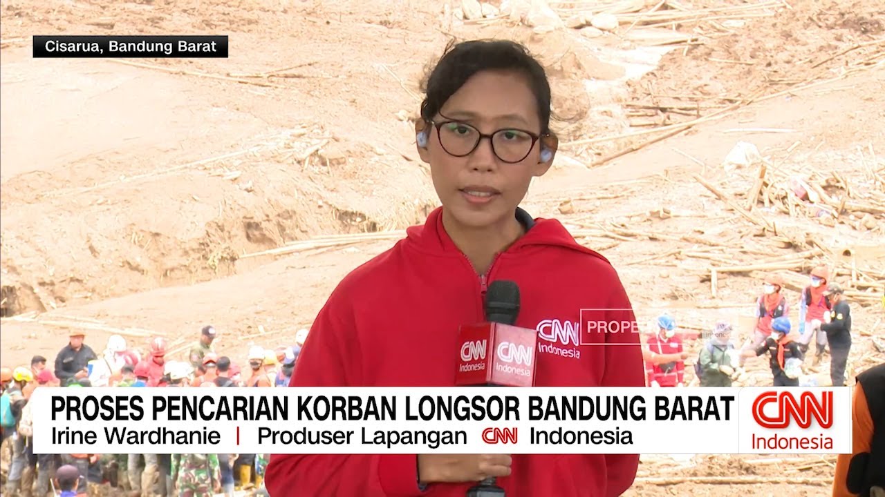 Update Proses Pencarian Korban Longsor Bandung Barat