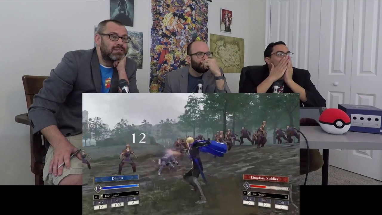 Реакция на трейлер Fire Emblem Three Houses на E3 2018 Nintendo Direct