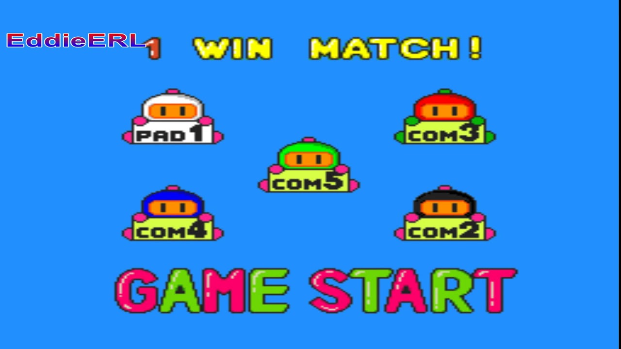 TAP (TG16) BomberMan '93 - Battle (Free for all)