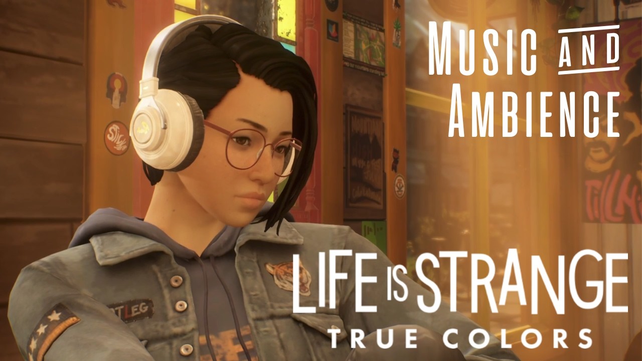 Life is Strange True Colors | Hanging at the Record Store | Music & Ambience ASMR
