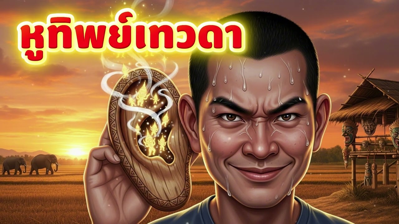 นิทานเรื่อง : หูทิพย์เทวดา | คลังนิทาน #นิทานก่อนนอน #นิทานสอนใจ