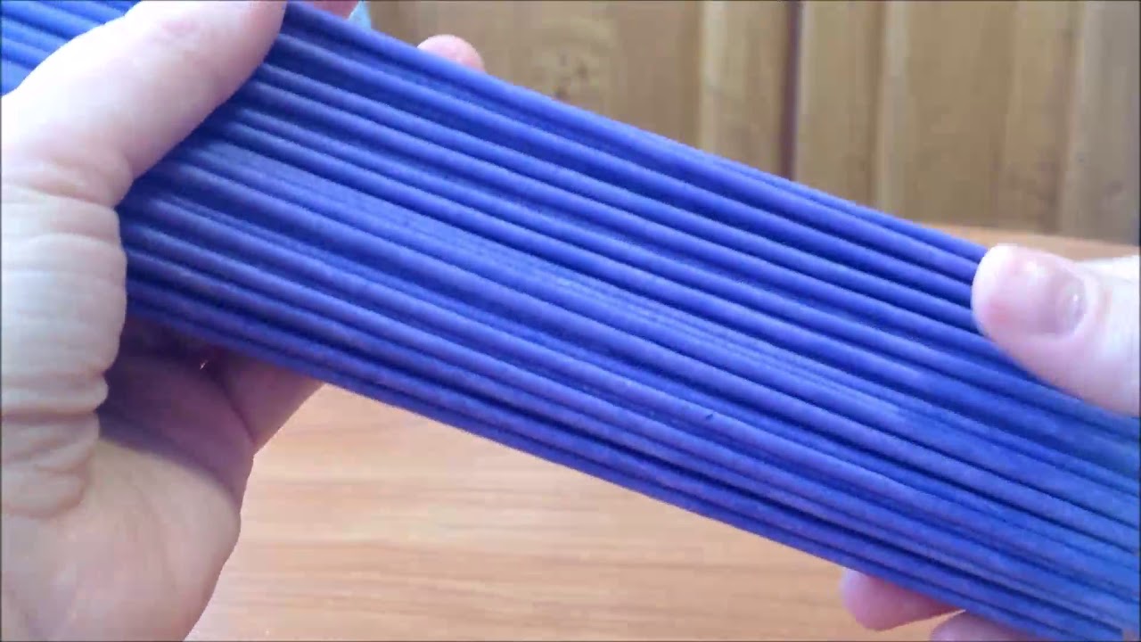#15 Красим трубочки колером и делаем пластичными. Сolor the tubes and make them elastic.
