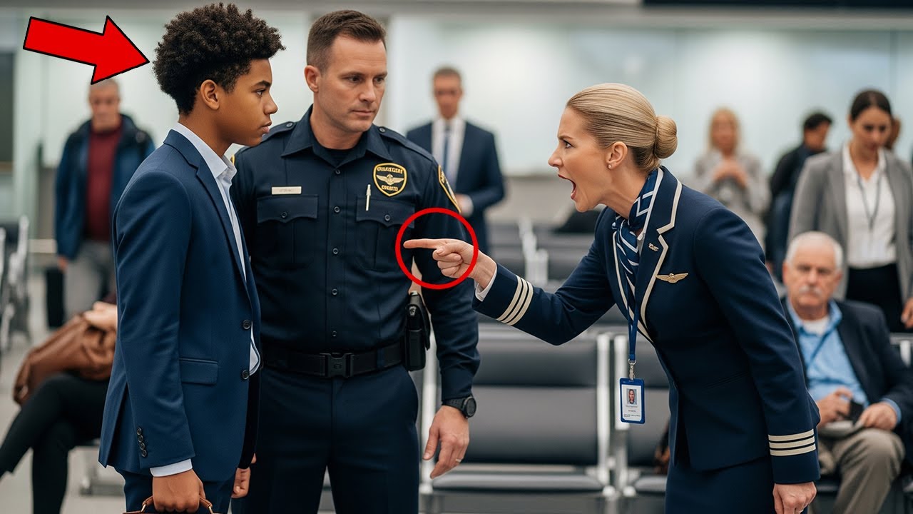 Black Teen Denied Entry at Gate Crew Panics When They Learn He’s the Airline’s Youngest Stakeholder