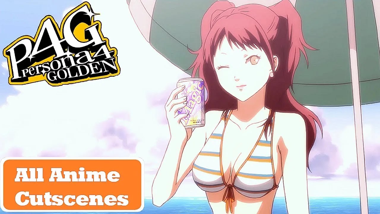 Persona 4 Golden All Animated Cutscenes  Reload [4K]