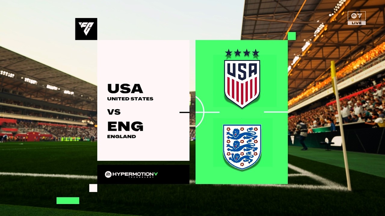 USWNT vs. England | Women's International Friendly | FC 26 Gameplay [4K 60FPS]