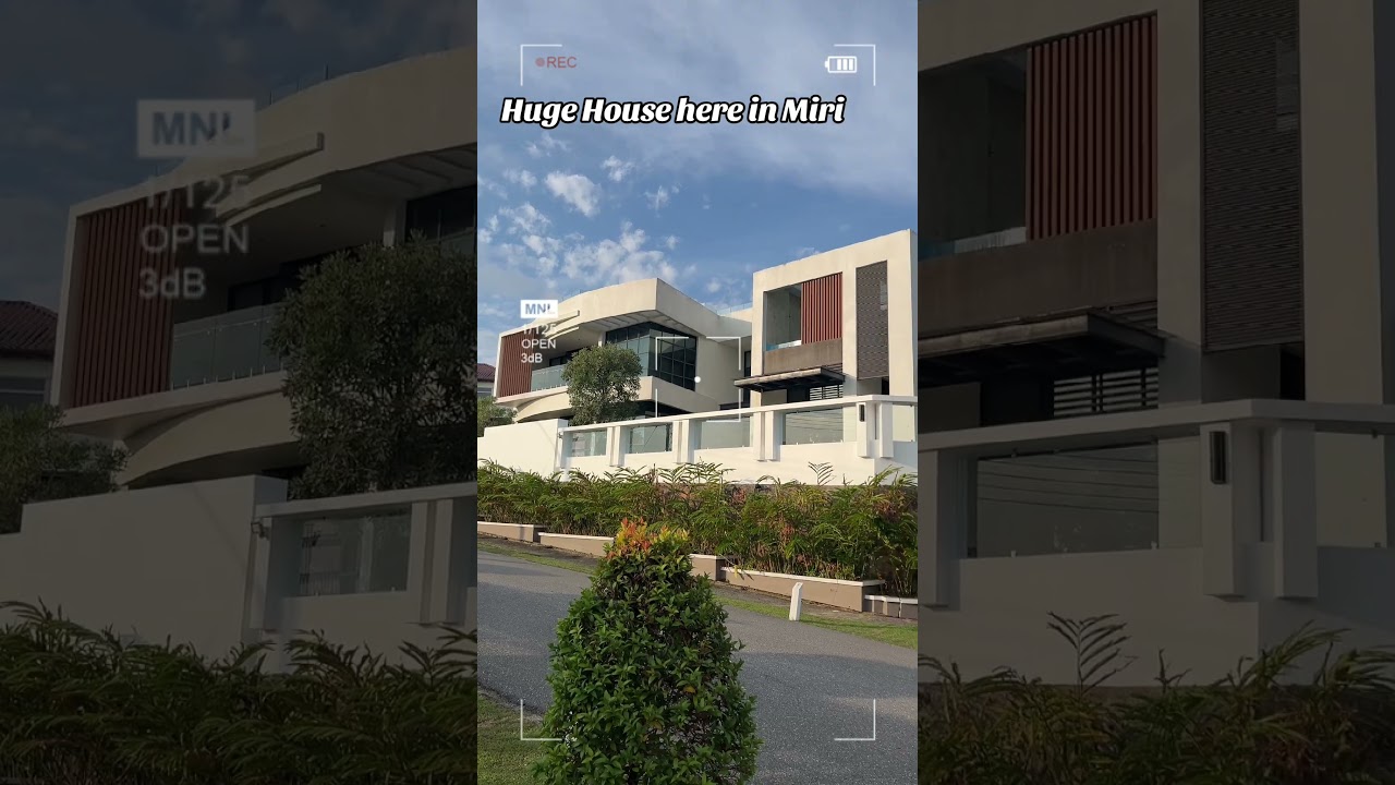 Huge house in Miri, Sarawak 