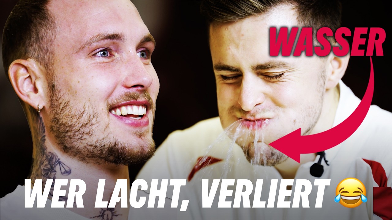 Dad joke challenge has Raum and Baumi in fits of laughter! 💦😂 | Battle of the Bulls | EP. 1