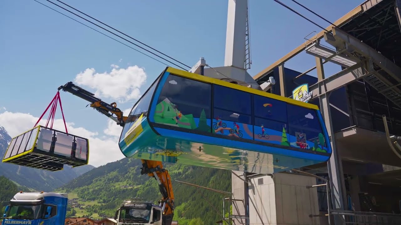 NEU: SkyRide Ahorn - Open-Air Gondelerlebnis! I Mayrhofner Bergbahnen
