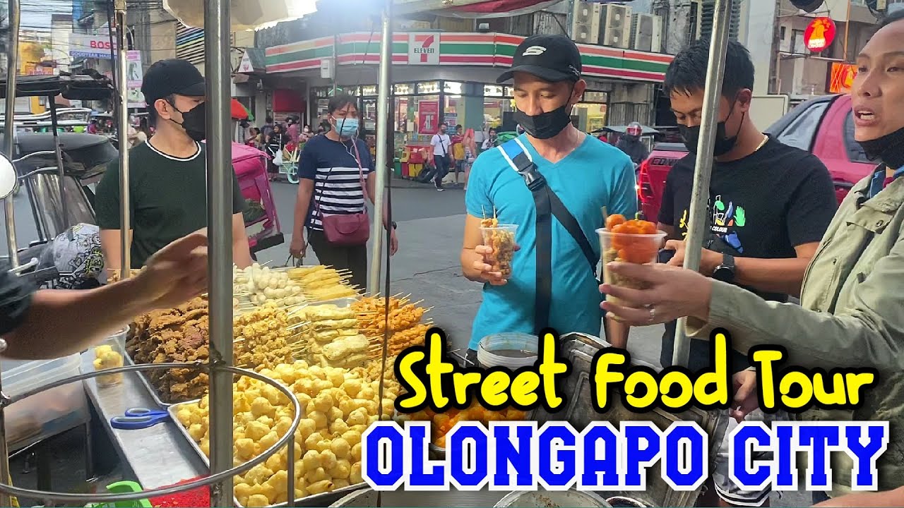 EXPLORING STREET FOODS & NIGHT TOUR Around OLONGAPO CITY, ZAMBALES | Philippines Street Food!