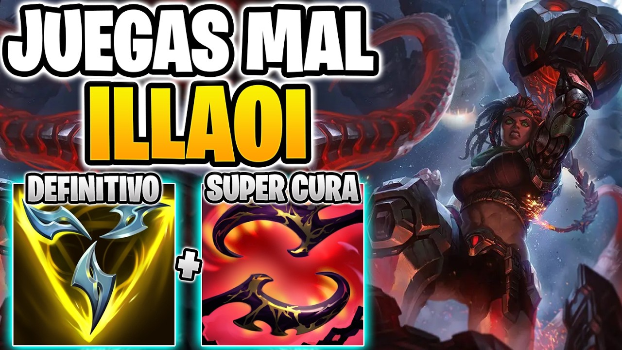 COMO DOMINAR ILLAOI Y GANAR 1V2 FACIL LEAGUE OF LEGENDS