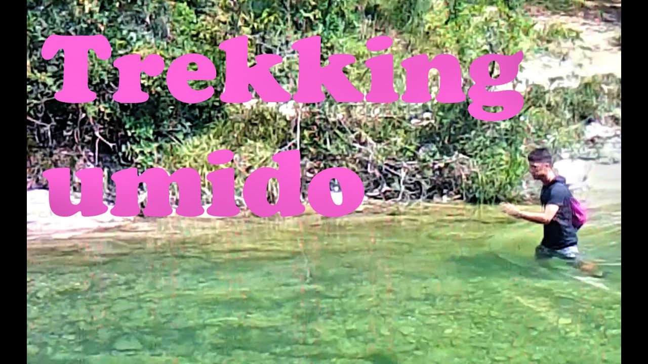 Trekking umido fiume Bosso (Cagli)