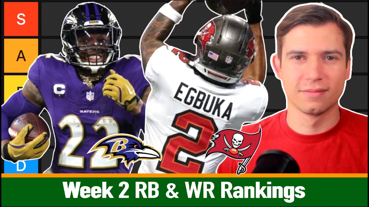 Week 2 RB & WR Rankings | 2026 Fantasy Football