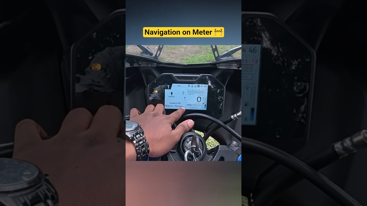 How to See Navigation on Bike Meter | Google Maps on Motorcycle Display