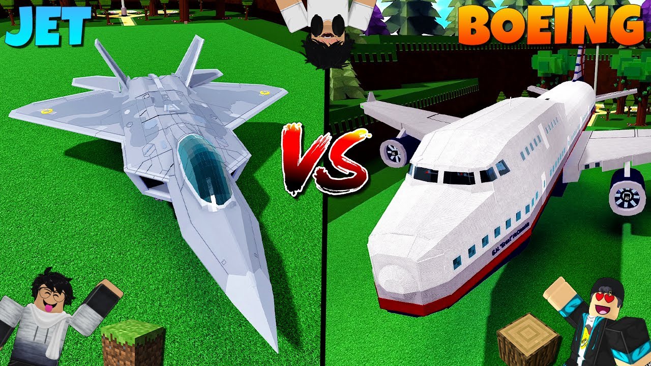 SUPER!! Build JET F-22 RAPTOR Keren VS BOEING 747 Raksasa 🔥😱🔥