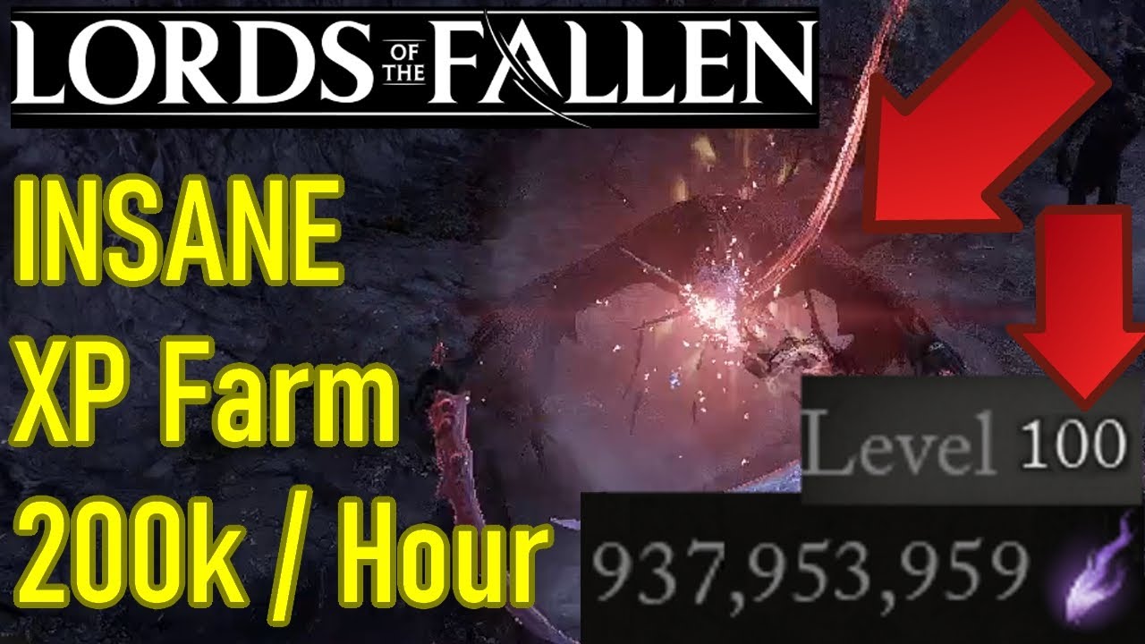 INSANE Lords of the Fallen xp farm - 215,000 vigor PER HOUR, level up FAST, best early vigor farm