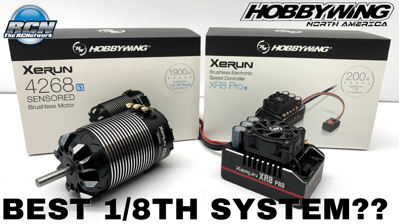 NEW! HOBBYWING XR8 Pro ESC 4268 Gen 3 Brushless Sensored Combo - First Look 👀