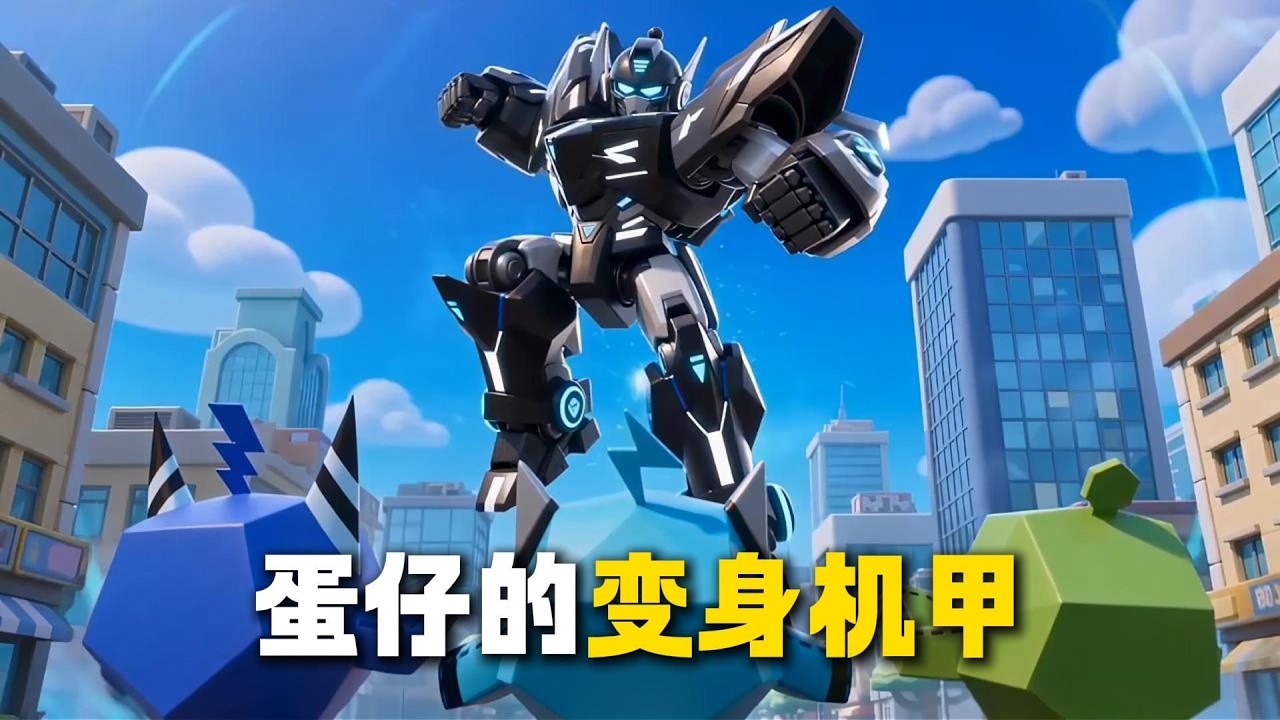 選擇蛋仔機甲對抗變異蛋