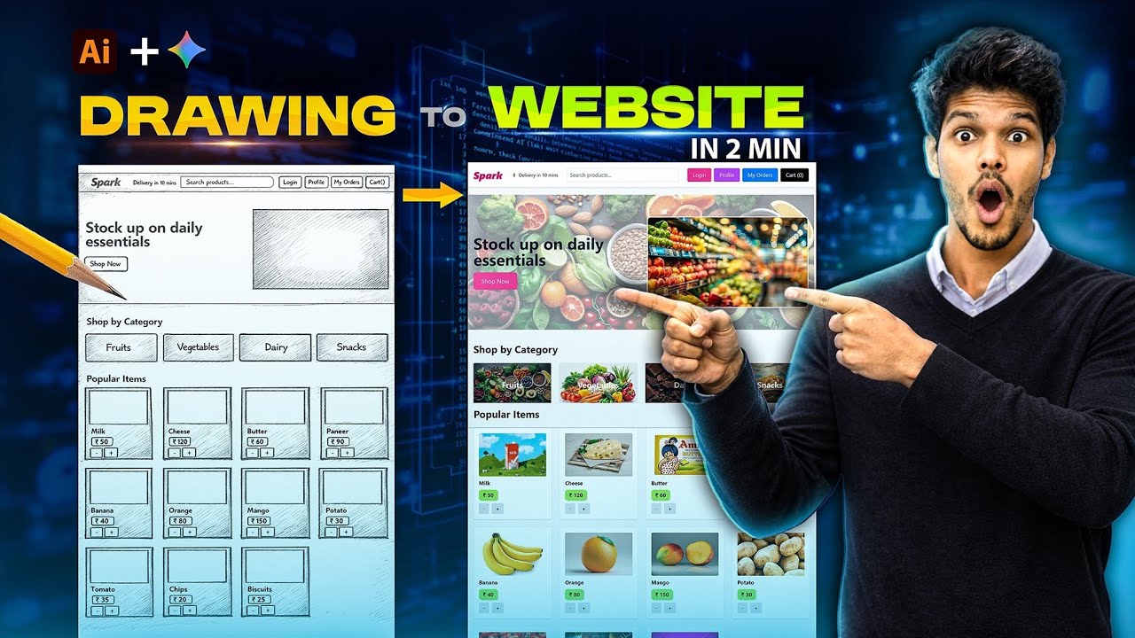 AI Website Builder Tutorial | Create a Full Website with AI in 1 Minute (No Code Needed)