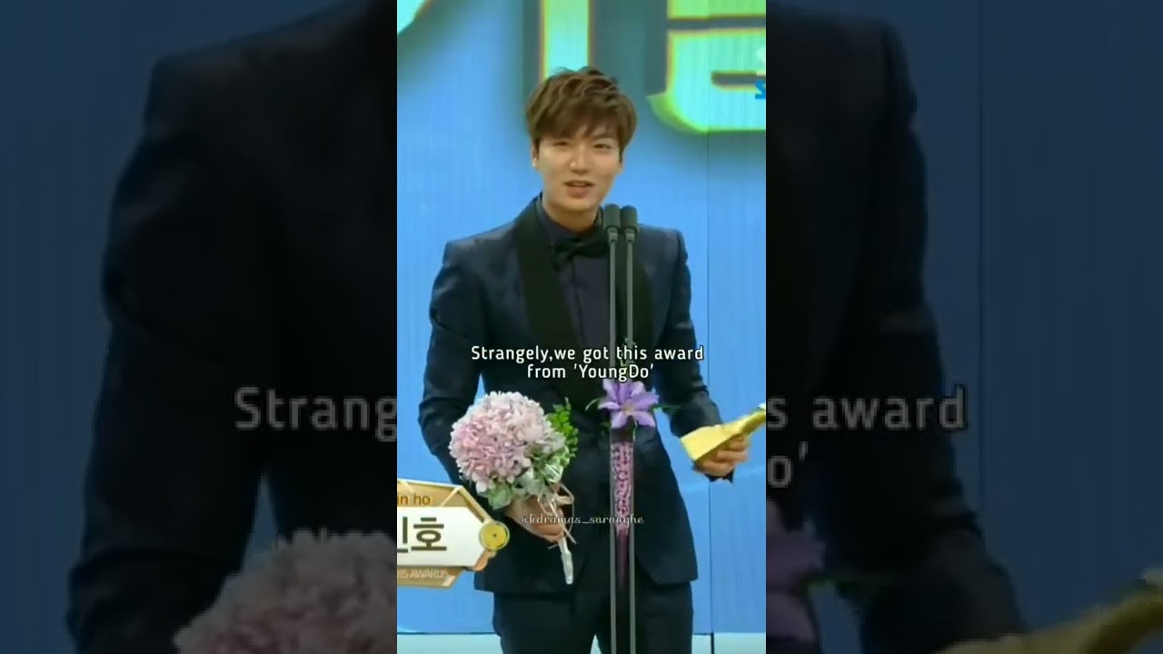 #kimwoobin (choi young do) giving 