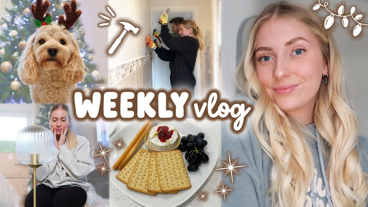 ruining my house, festive vibes & GORGEOUS lighting haul 🎄😍 WEEKLY VLOG