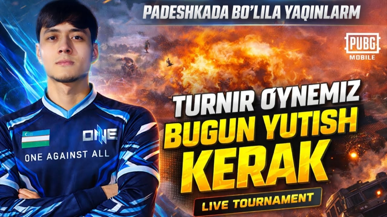 TURNIR bosamiz PADESHKADA boʻlila