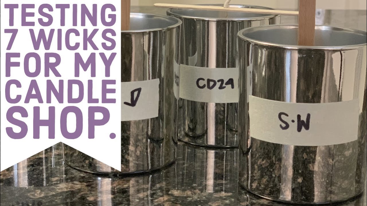 Wick Testing || P. 2 - Testing 7 Different Wicks & Continued My Review of Virgin Coconut Soy Wax