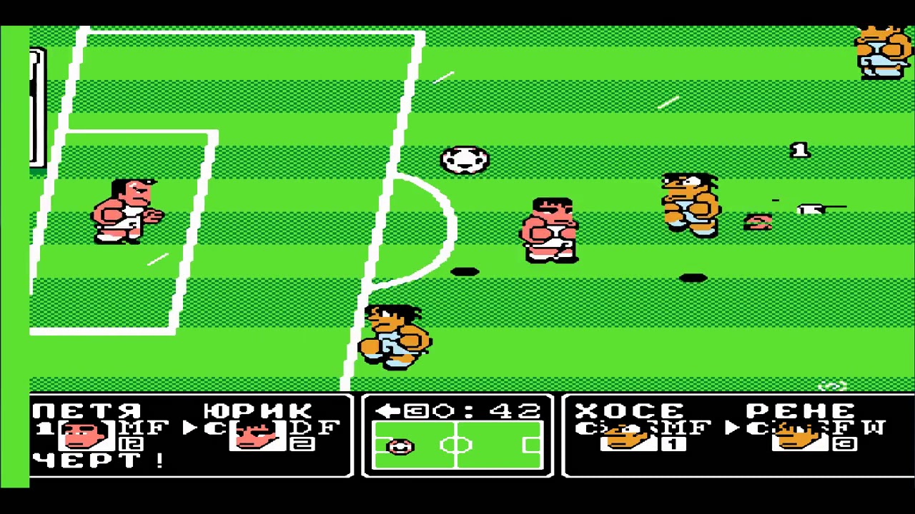 Полное прохождение игры Goal 3 (Kunio Kun no Nekketsu Soccer League) на NES/Famicon/Dendy. Часть 1.