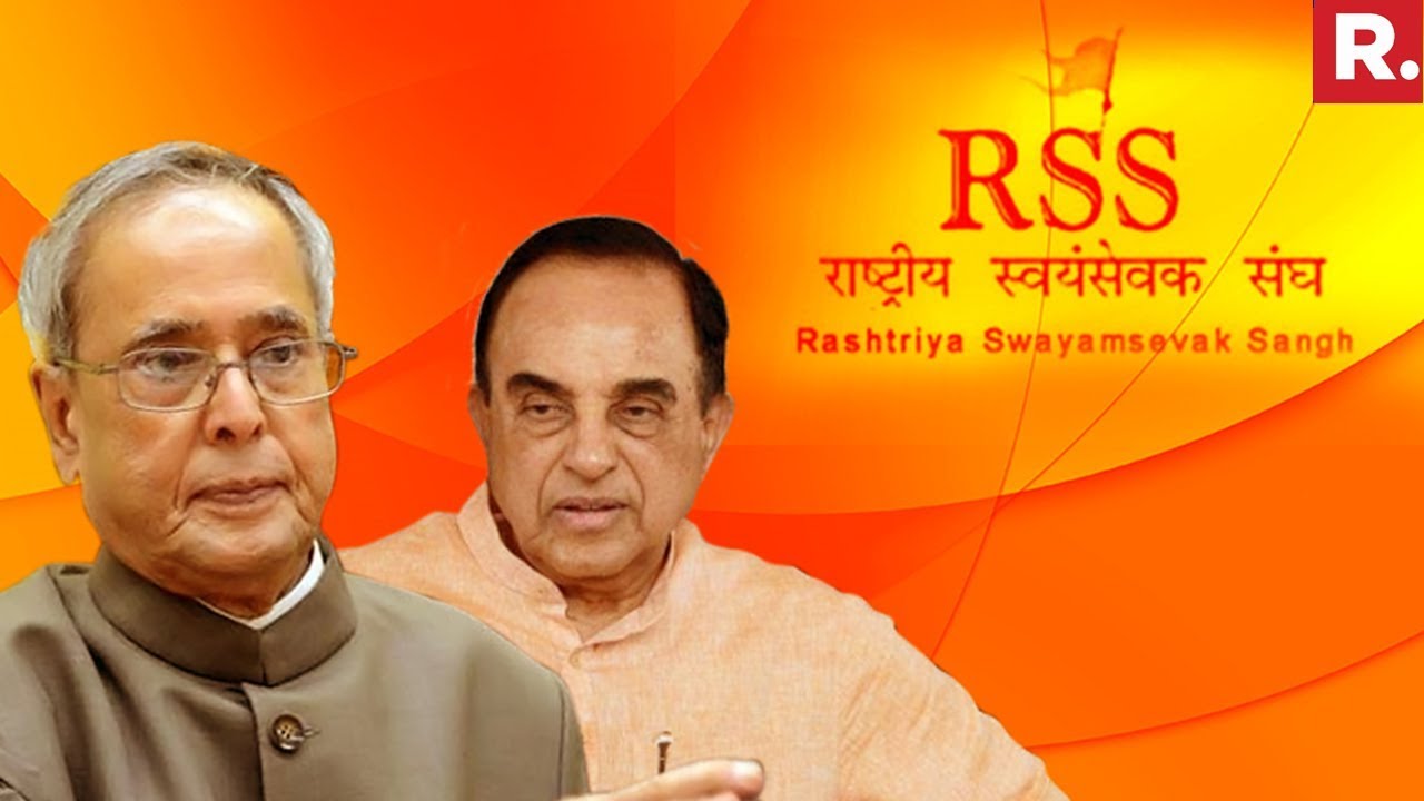 Dr. Subramanian Swamy Speaks On Pranab Mukherjee Accepting An Invite To RSS Event