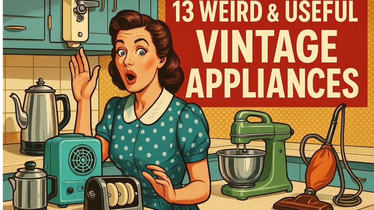 13 Weird & Useful Vintage Appliances (Some Are Still Helpful Today)