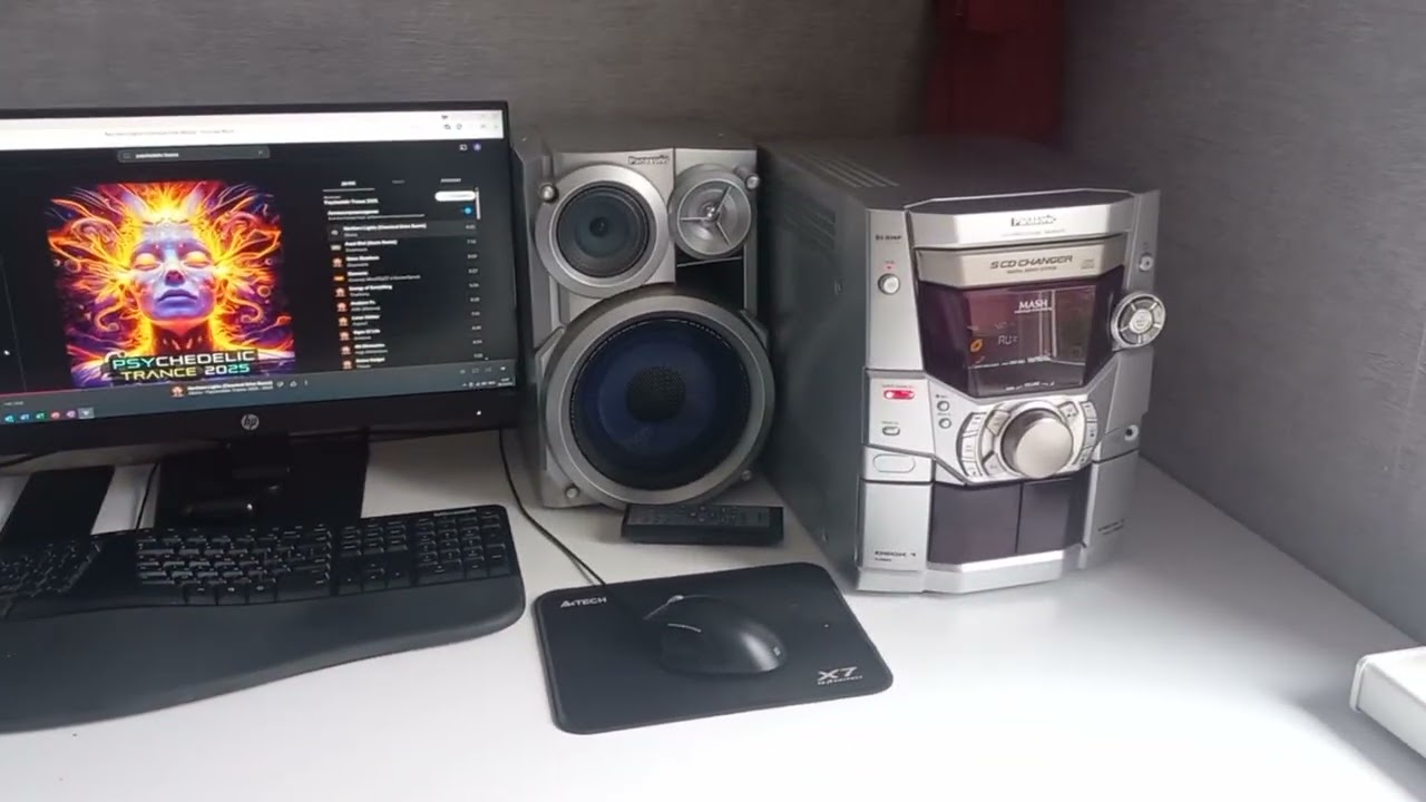 Panasonic SC-AK310 Tocando PSYCHEDELIC Trance