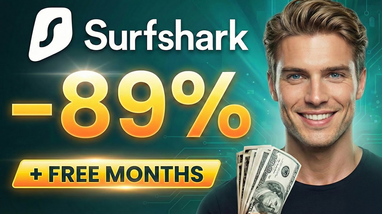 Surfshark Coupon Code 2026 ✅ 88% OFF + Extra FREE VPN Months (Best Deal)