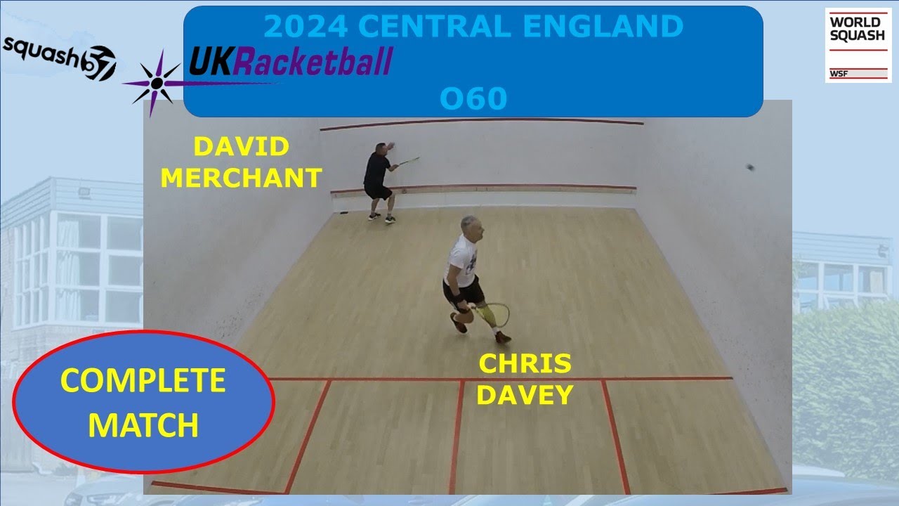 CentralEng 2024 O60 - DAVID MERCHANT v CHRIS DAVEY (Squash57)