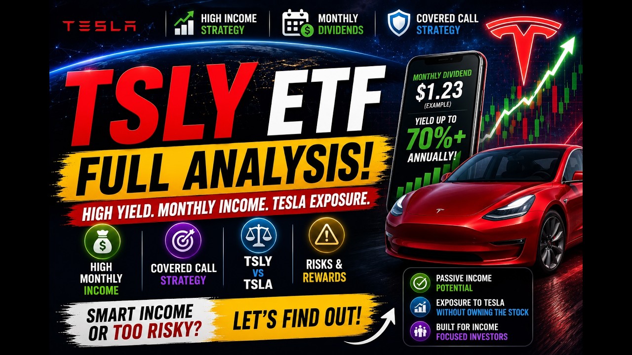 TSLY ETF Analysis | TSLY ETF | TESLA HighYield ETF