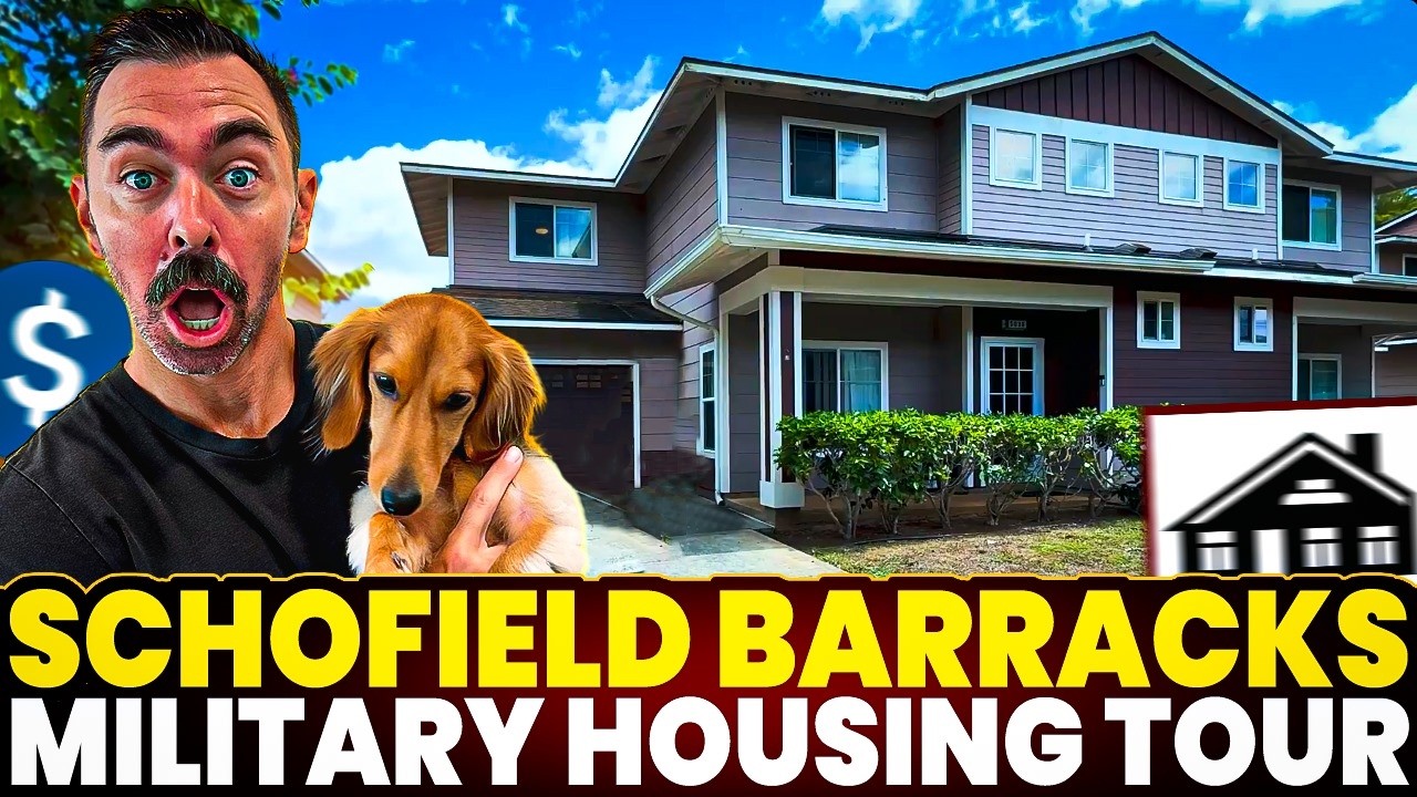 Schofield Barracks Military House Tour | Hawaii Military On-Post Housing Tour | PCS to Hawaii