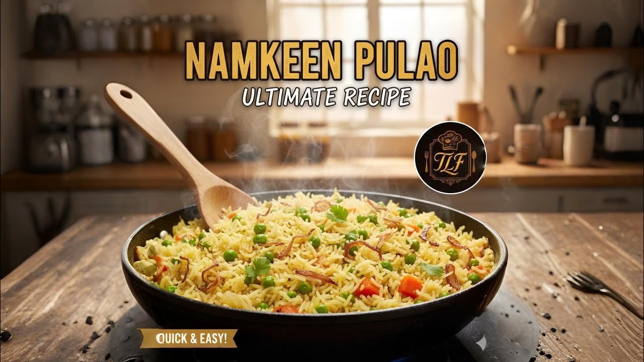 Aasan Tarike Se Banaye Namkeen Veg Pulao👌Quick & Tasty Namkeen Veg Pulao