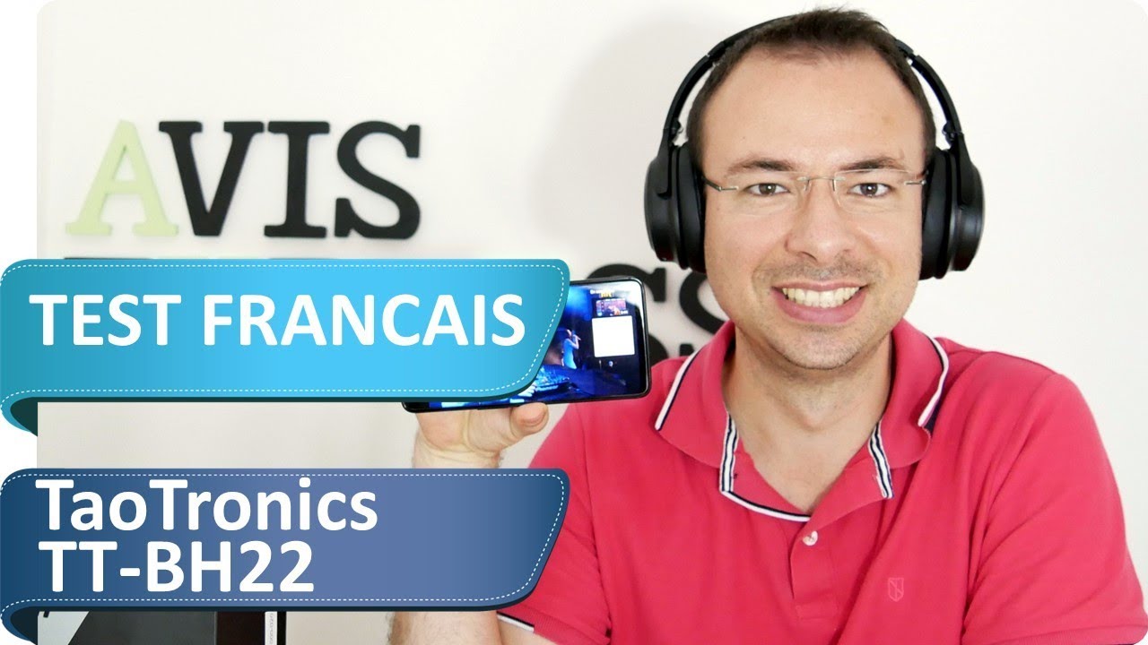 🎧 Taotronics TT-BH22 : test d'un casque bluetooth r&eacute;duction bruit active CVC 6.0