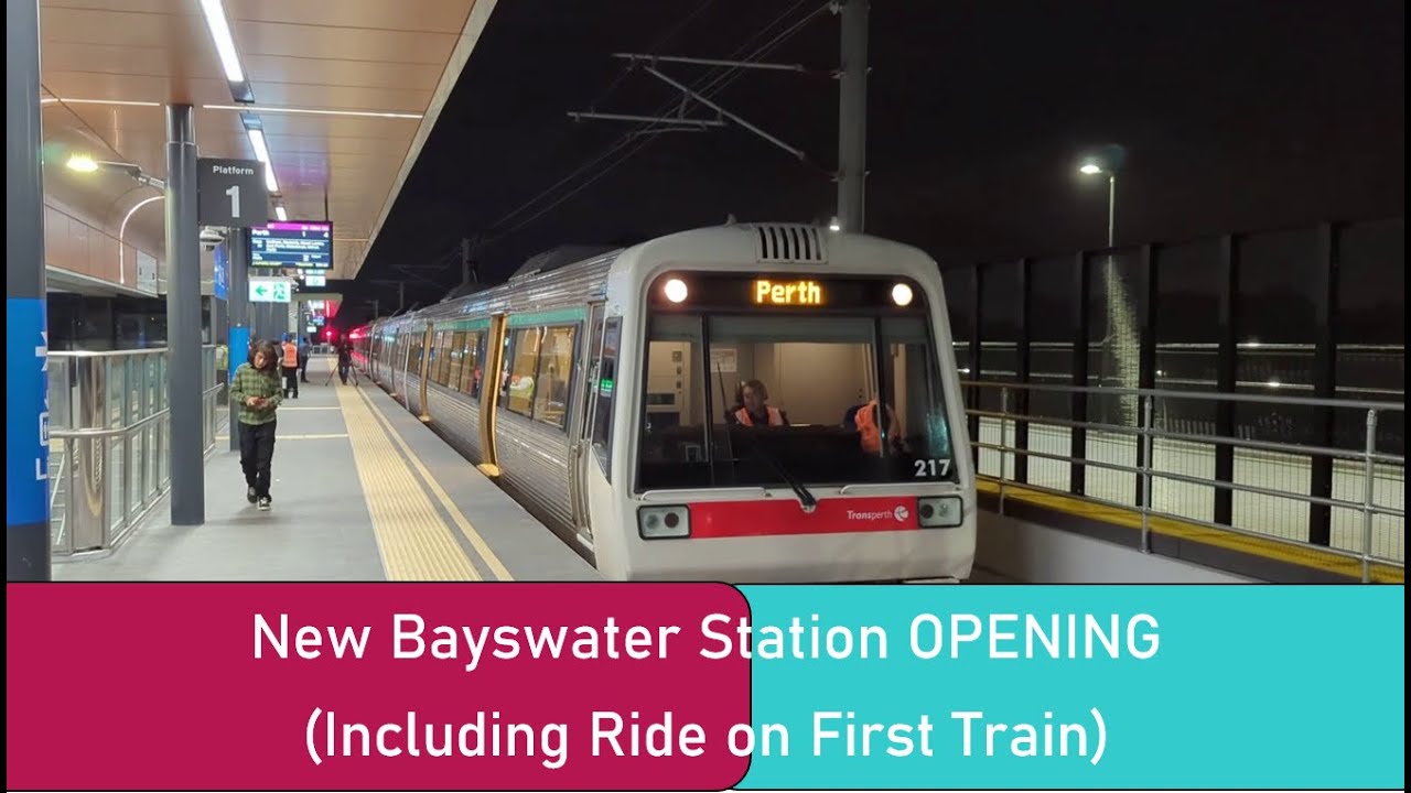 New Bayswater Station OPENING