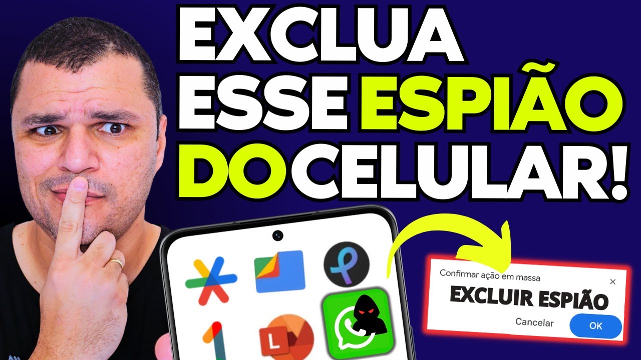 ESPIÃO INVISÍVEL ESTÁ ATIVO NO SEU ANDROID NINGUÉM DESLIGA COLETA SEUS DADOS E DESCARREGA BATERIA