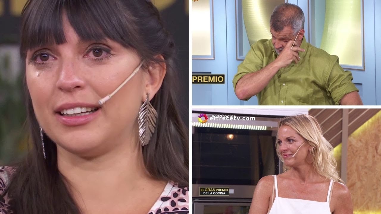 Felicitas Pizarro se despidió de El gran premio de la cocina para recibir a su hijo