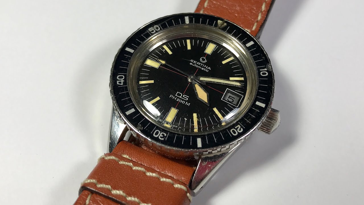 Certina DS PH200M Vintage Dive Watch Review and Reissue Comparison