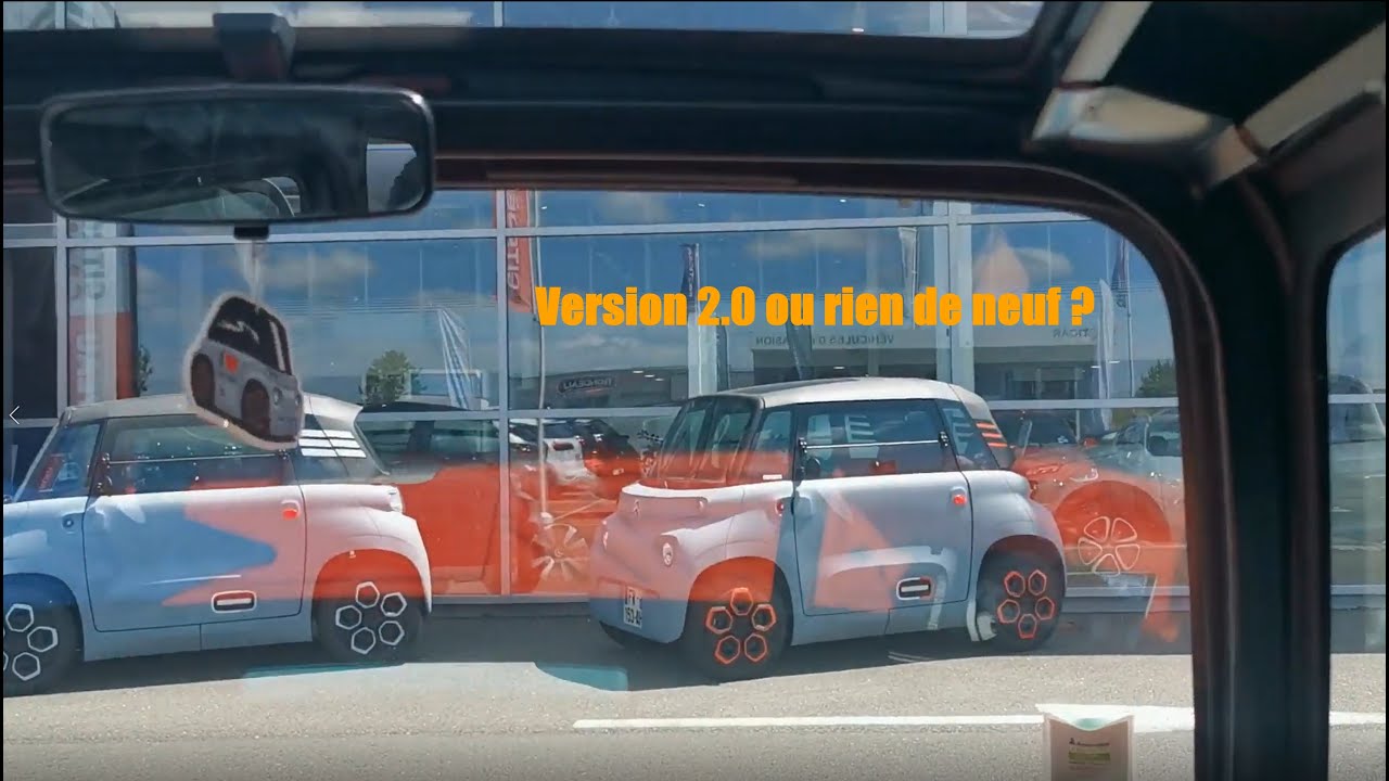 citroen Ami ça change quoi la mise à jour