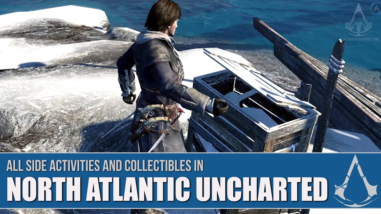 Assassin's Creed Rogue - All Side Activities & Collectibles in North Atlantic Uncharted Territories